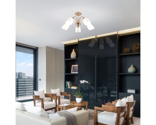 Потолочная люстра Ellene 30149/5 золото Eurosvet