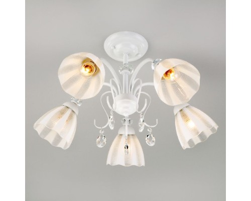 Потолочная люстра Floranse 30155/5 белый Eurosvet