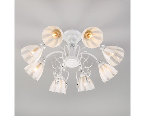 Потолочная люстра Floranse 30155/8 белый Eurosvet
