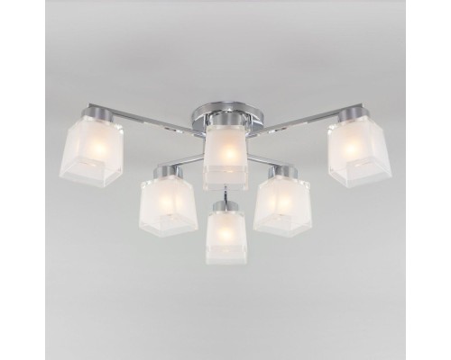 Потолочная люстра Delfi 30162/6 хром Eurosvet