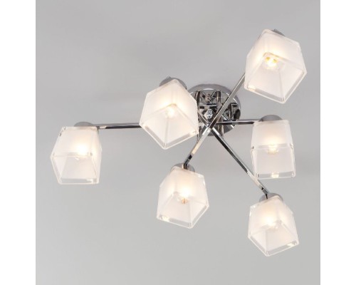 Потолочная люстра Delfi 30162/6 хром Eurosvet