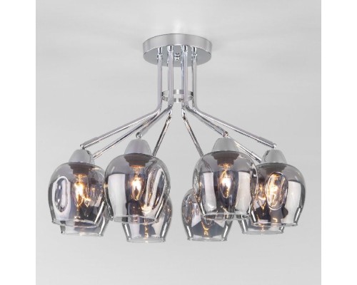 Потолочная люстра Marci 30164/8 хром Eurosvet