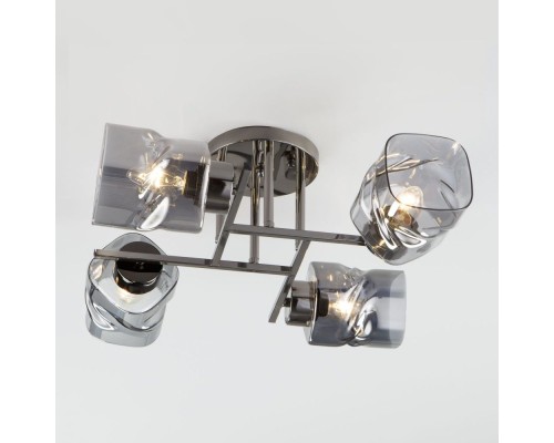 Потолочная люстра Hilari 30165/4 черный жемчуг Eurosvet