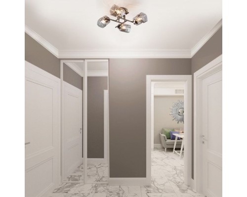 Потолочная люстра Hilari 30165/4 черный жемчуг Eurosvet