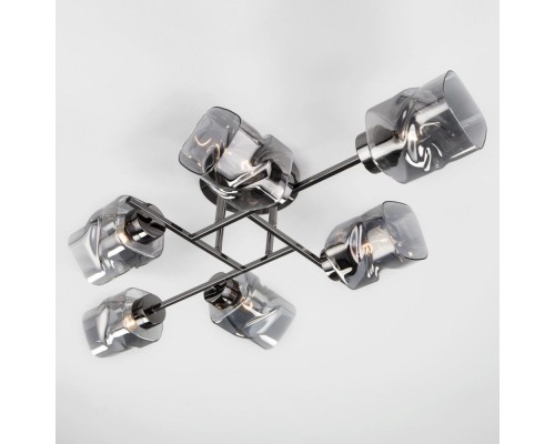 Потолочная люстра Hilari 30165/6 черный жемчуг Eurosvet