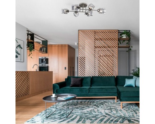 Потолочная люстра Hilari 30165/6 черный жемчуг Eurosvet