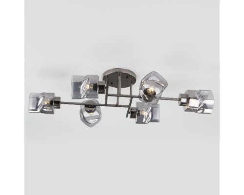 Потолочная люстра Hilari 30165/6 черный жемчуг Eurosvet