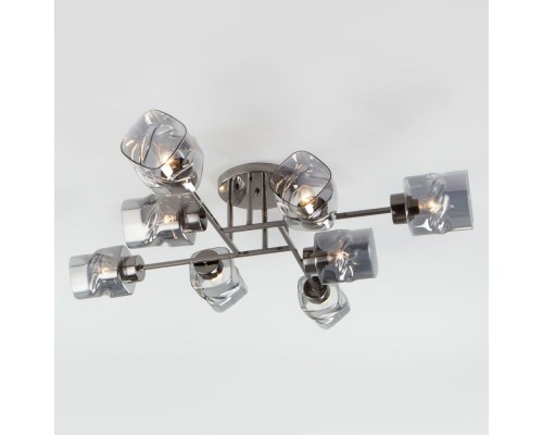 Потолочная люстра Hilari 30165/8 черный жемчуг Eurosvet