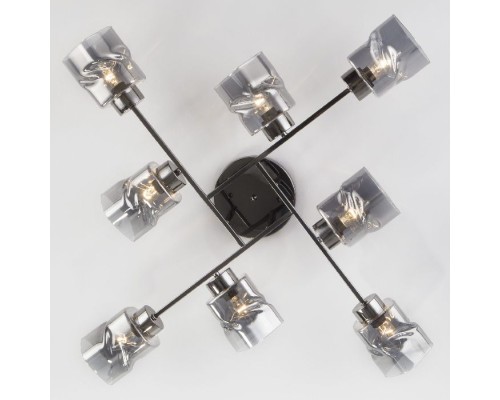 Потолочная люстра Hilari 30165/8 черный жемчуг Eurosvet