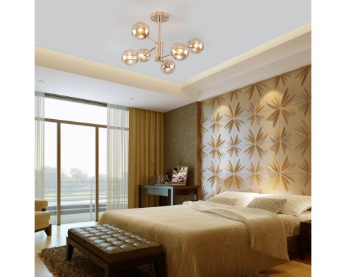 Потолочная люстра Ascot 30166/6 золото Eurosvet