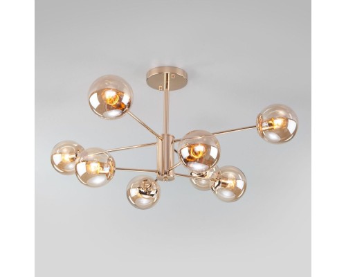 Потолочная люстра Ascot 30166/8 золото Eurosvet
