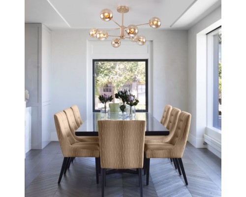 Потолочная люстра Ascot 30166/8 золото Eurosvet