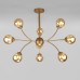 Потолочная люстра Astro 30179 матовое золото Eurosvet