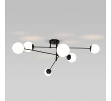 Потолочная люстра Netz 30181/6 черный Eurosvet