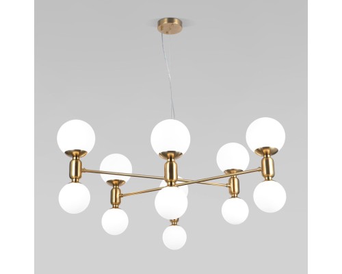 Подвесной светильник Bubble 30182 латунь Eurosvet