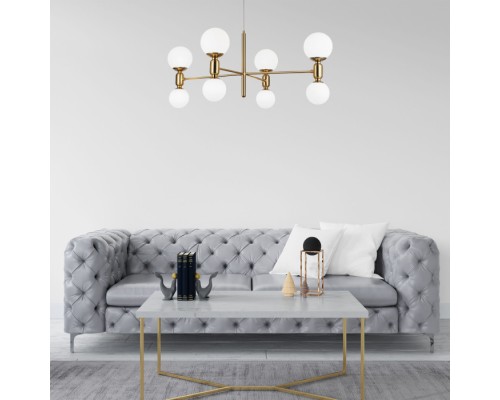 Подвесной светильник Bubble 30182/8 латунь Eurosvet