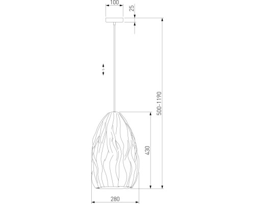 Подвесной светильник Sinki 30186/1 белый Eurosvet