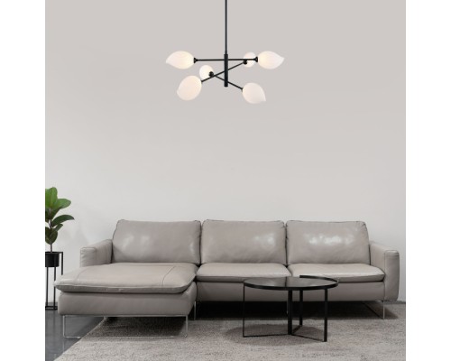 Подвесная люстра Sinki 30189/6 черный Eurosvet