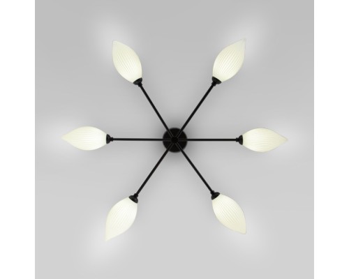 Подвесная люстра Sinki 30189/6 черный Eurosvet