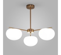 Потолочная люстра Like 30190/3 латунь Eurosvet