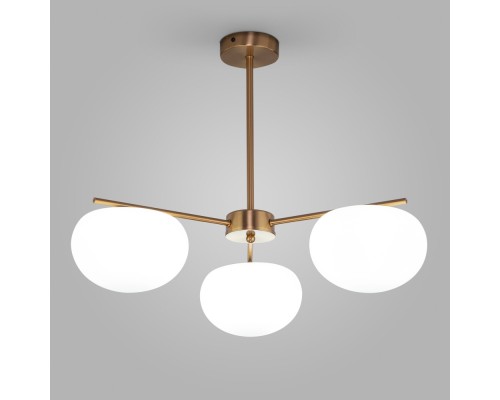 Потолочная люстра Like 30190/3 латунь Eurosvet