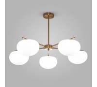 Потолочная люстра Like 30190/5 латунь Eurosvet