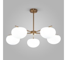 Потолочная люстра Like 30190/5 латунь Eurosvet