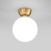 Настенно-потолочный светильник Bubble 30197/1 латунь Eurosvet