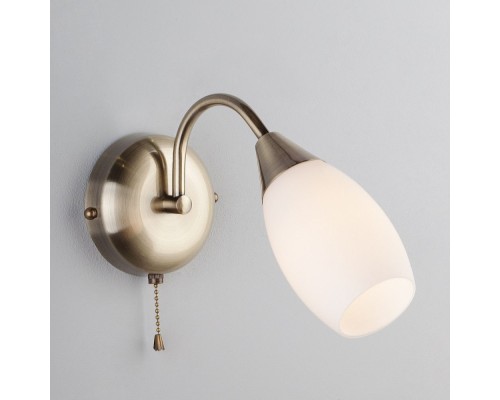 Бра Ginevra 30280/1 античная бронза Eurosvet