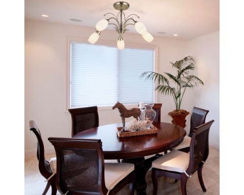 Потолочная люстра Ginevra 30280/5 античная бронза Eurosvet