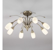 Потолочная люстра Ginevra 30280/8 античная бронза Eurosvet