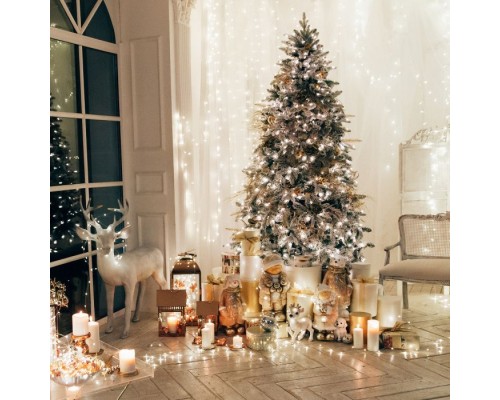 Гирлянда 400-001 белый Eurosvet