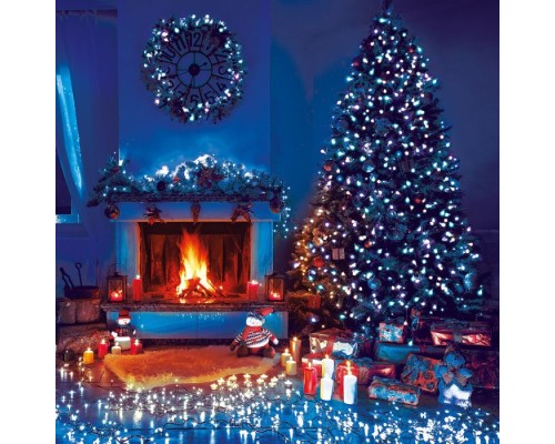 Гирлянда 400-001 400-001 голубой Eurosvet