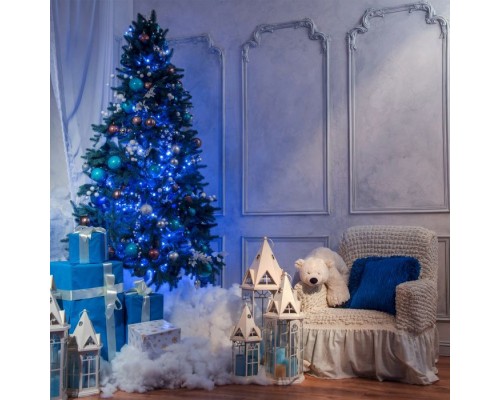 Гирлянда 400-002 400-002 голубой Eurosvet