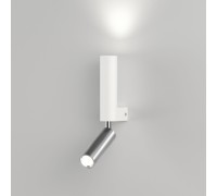 Настенный светильник Pitch 40020/1 LED белый/хром Eurosvet