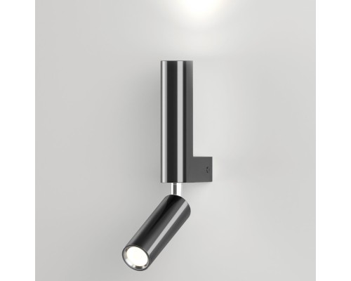 Настенный светильник Pitch 40020/1 LED черный жемчуг Eurosvet