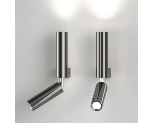 Настенный светильник Pitch 40020/1 LED черный жемчуг Eurosvet