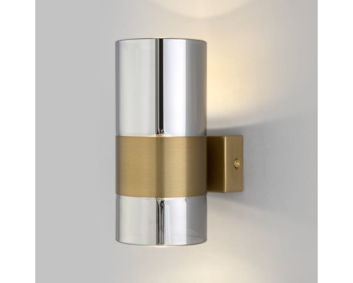 Настенный светильник Watford 40021/1 LED латунь/дымчатый Eurosvet