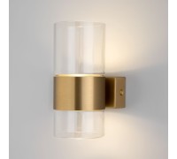 Настенный светильник Watford 40021/1 LED латунь/прозрачный Eurosvet