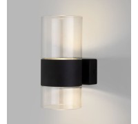 Настенный светильник Watford 40021/1 LED чёрный/прозрачный Eurosvet