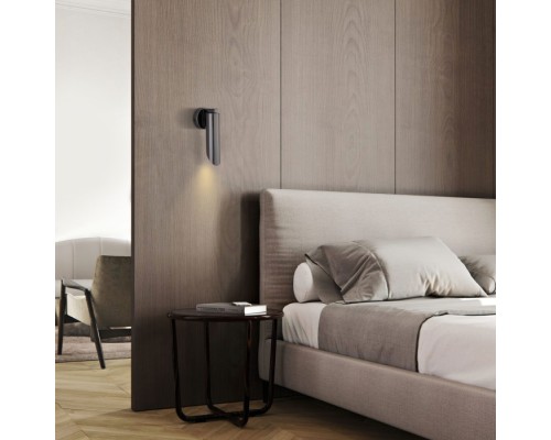 Настенный светильник Wing 40037/1 черный жемчуг Eurosvet