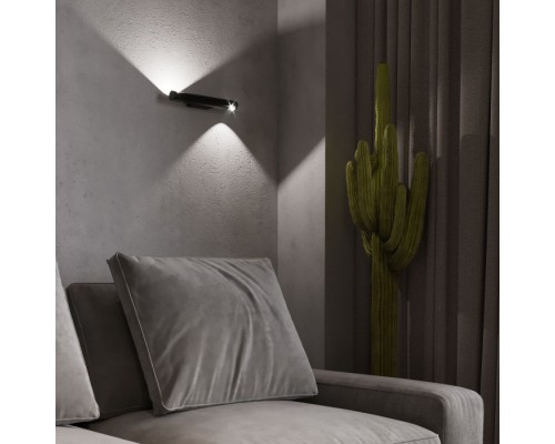 Настенный светильник Tybee 40161 LED черный Eurosvet