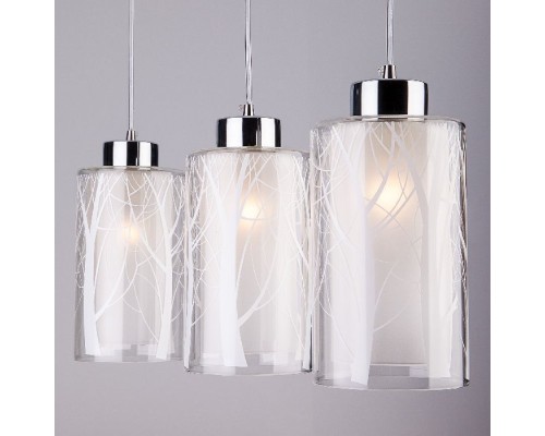 Подвесной светильник 50001 50001/3 хром Eurosvet