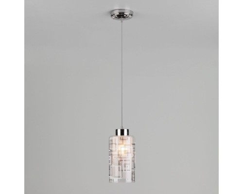 Подвесной светильник 50002 50002/1 хром Eurosvet