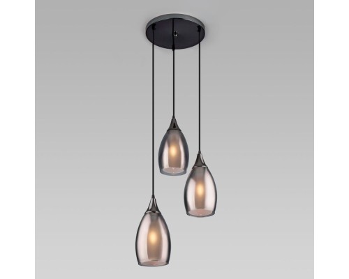 Подвесной светильник Cosmic 50085/3 черный жемчуг Eurosvet