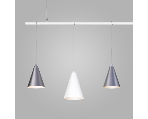 Подвесной светильник Castle 50088/5 белый/серебро Eurosvet