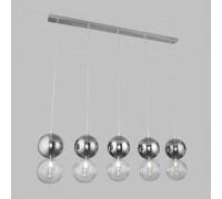 Подвесной светильник Selisa 50091/5 хром/дымчатый Eurosvet