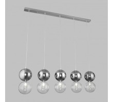 Подвесной светильник Selisa 50091/5 хром/дымчатый Eurosvet