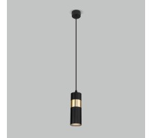 Подвесной светильник Viero 50096/1 черный/золото Eurosvet