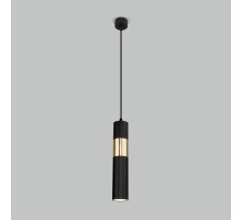 Подвесной светильник Viero 50097/1 черный/золото Eurosvet